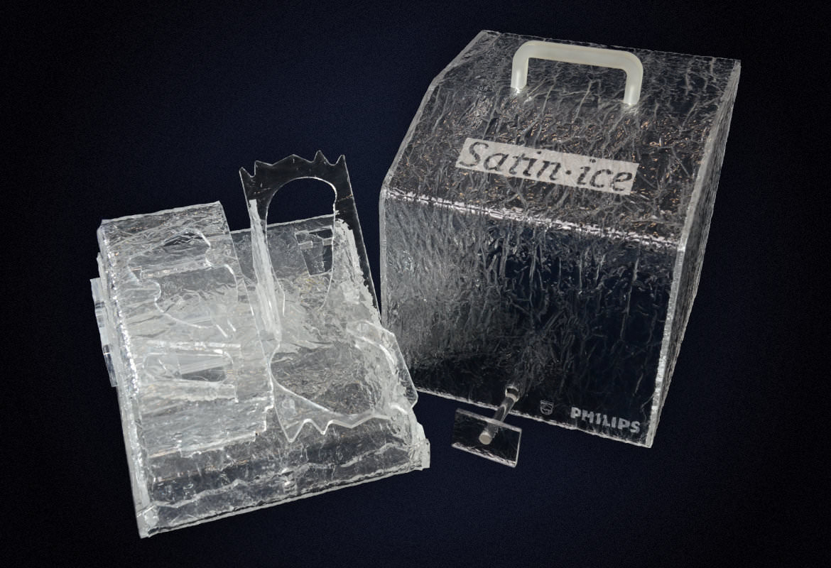 Scatola di ghiaccio in plexiglass